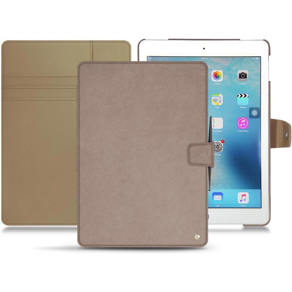 Noreve Lederschutzhülle Wallet (iPad Pro 9.7 2016 (1. Gen)), Tablet Hülle, Braun