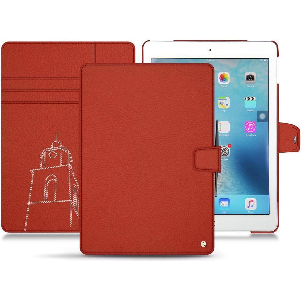 Noreve Lederschutzhülle Wallet (iPad Pro 9.7 2016 (1. Gen)), Tablet Hülle, Grau