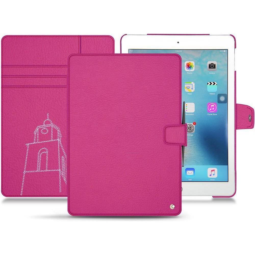 Noreve Lederschutzhülle Wallet (iPad Pro 9.7 2016 (1. Gen)), Tablet Hülle, Rosa