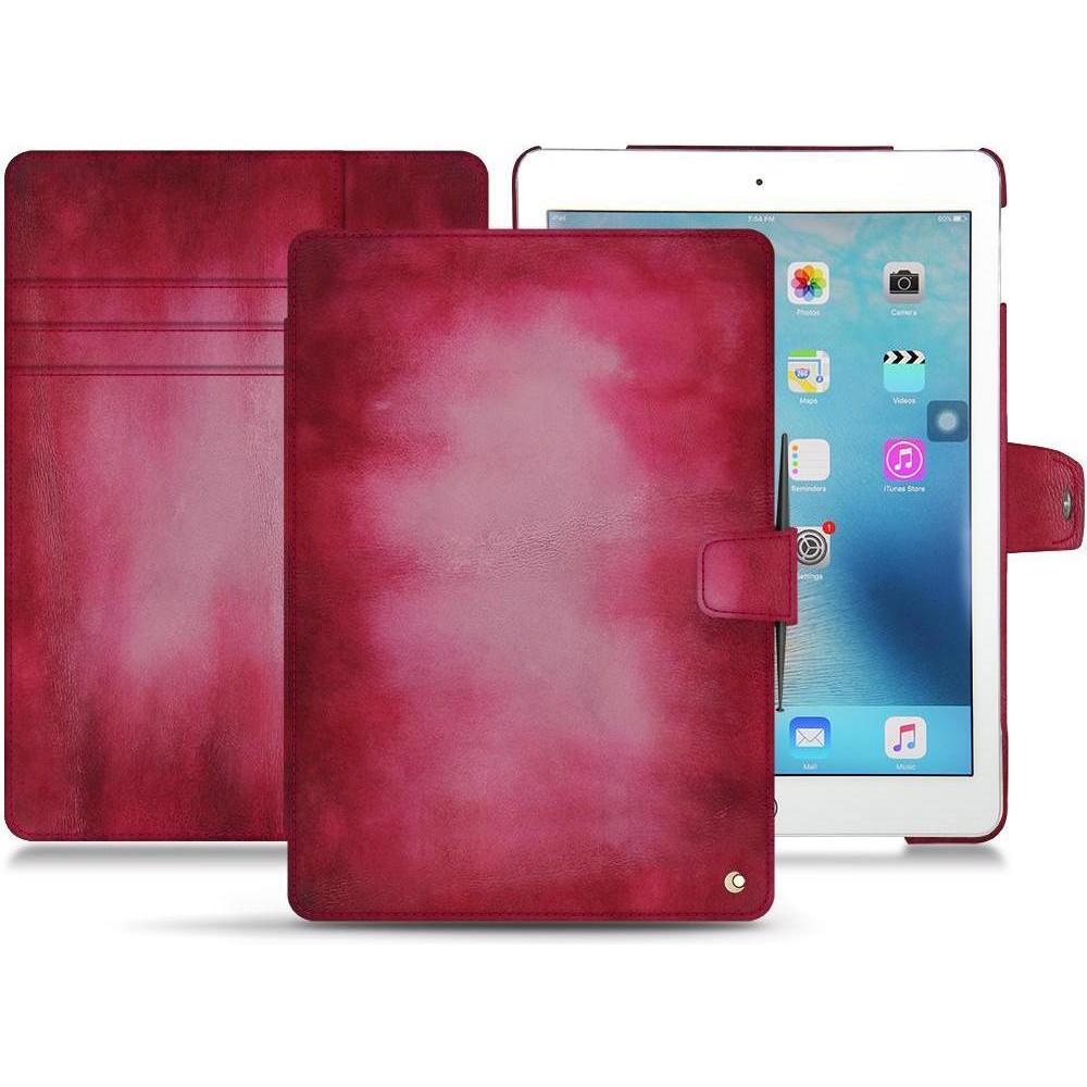 Noreve Lederschutzhülle Wallet (iPad Pro 9.7 2016 (1. Gen)), Tablet Hülle, Rosa