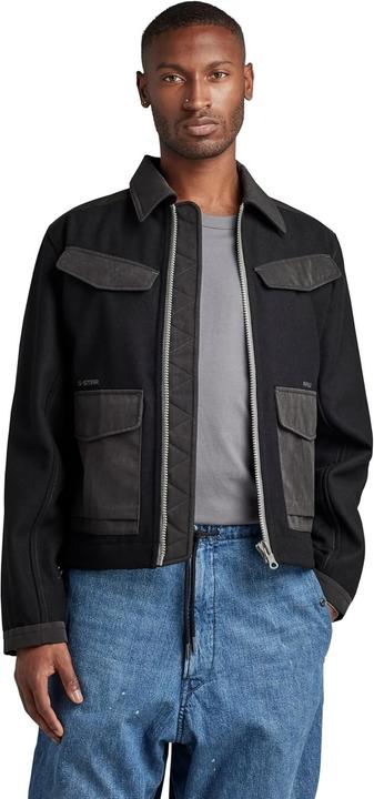 Actual product image G-Star Short Wool Jacket with Comfortable Fit and Original Look (S)