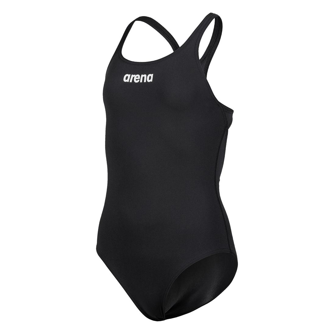Arena, Mädchen, Badeanzüge, G Team Swimsuit Swim Pro Solid, Schwarz, (116)