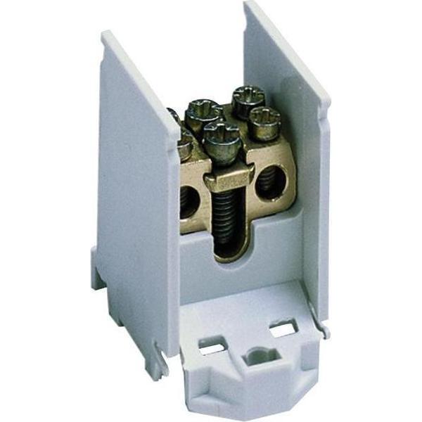 Hager, Verteilerschrank Zubehör, Hauptleitungsabzweigklemme K02SN 90SL 1polig 80A 1,5-25qmm