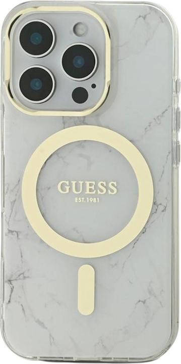 Produktbild Guess Hard Case With Marble Design (Apple iPhone 16 Pro Max)
