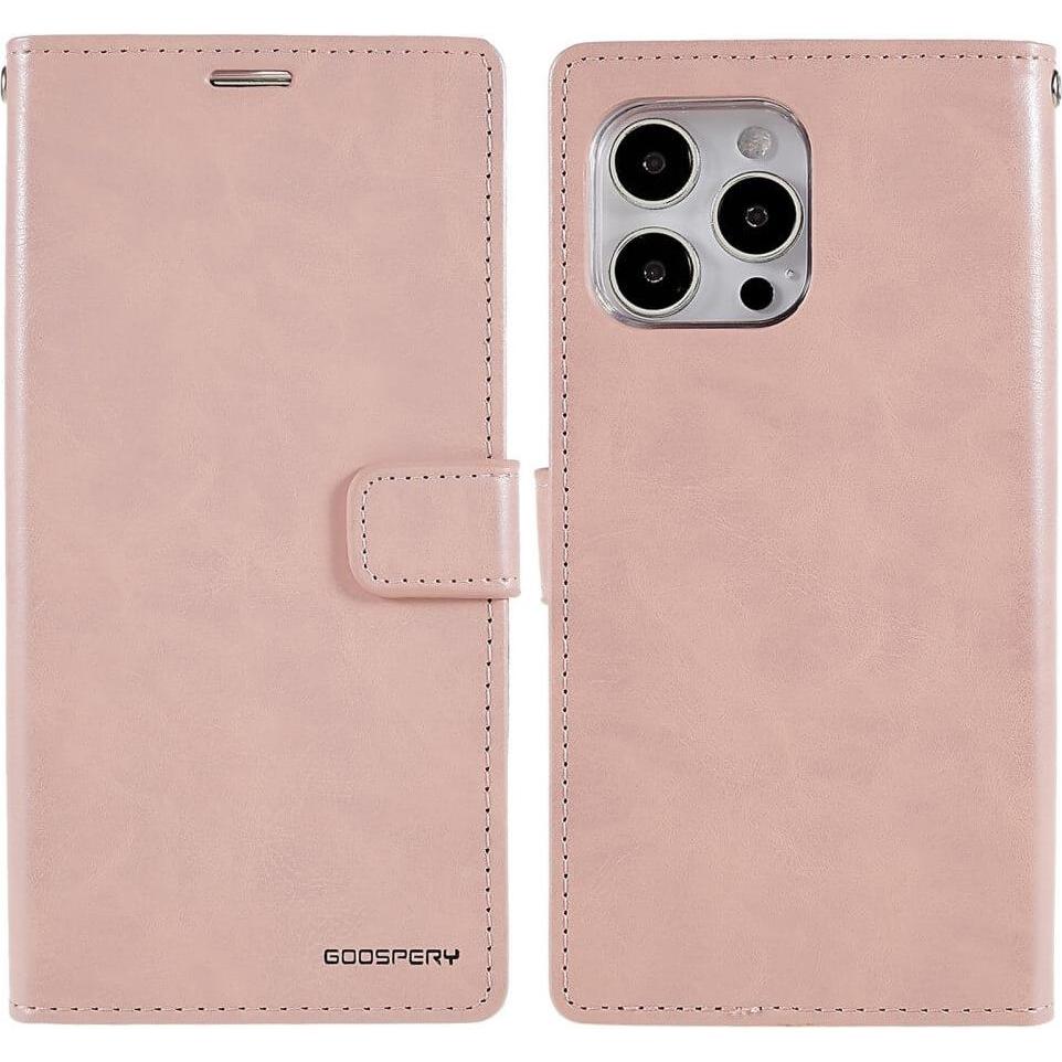 Mercury iPhone 14 Pro Max - Blue Moon Etui Hülle roségold (Apple iPhone 14 Pro Max), Smartphone Hülle, Blau