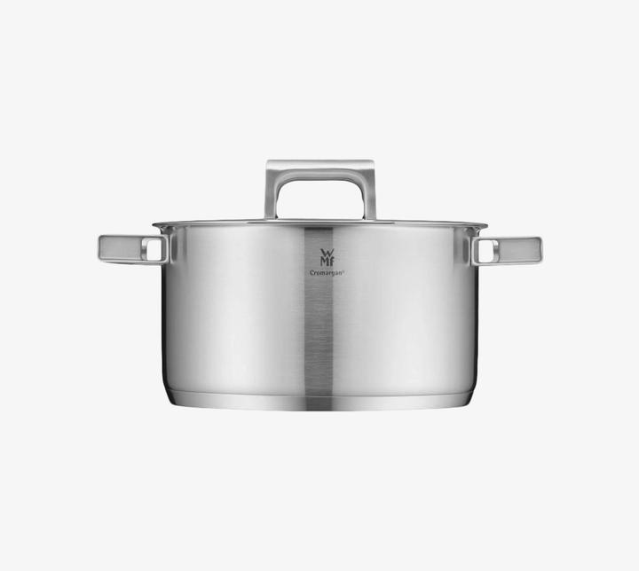 Image du produit WMF Ultimate Cool+ Casserole avec couvercle, 24 cm (24 cm, Casserole, Acier inoxydable)
