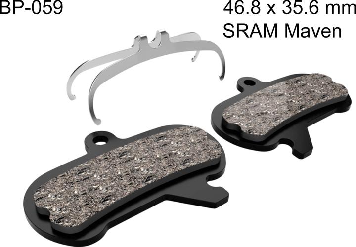 Image du produit Vesrah BP-059D-C DH (SRAM, Metal fritte)