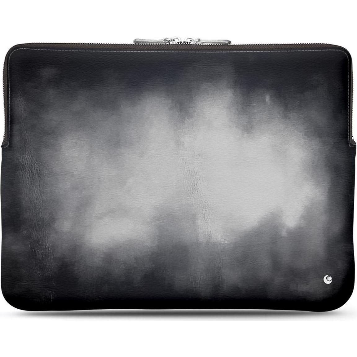 Noreve Lederhülle, Notebooktasche, Grau