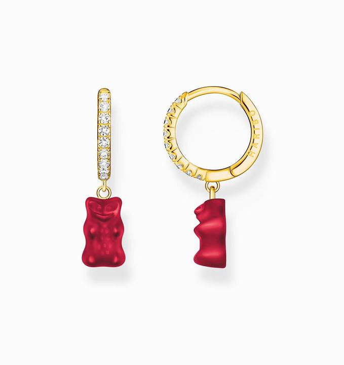 Actual product image Thomas Sabo Creole (750 yellow gold gilding, 925 sterling silver)