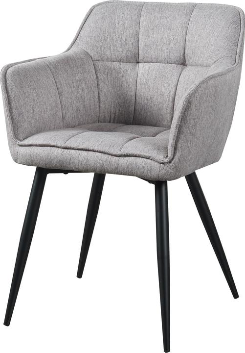 Produktbild En.Casa Esszimmerstuhl Birmingham Grau