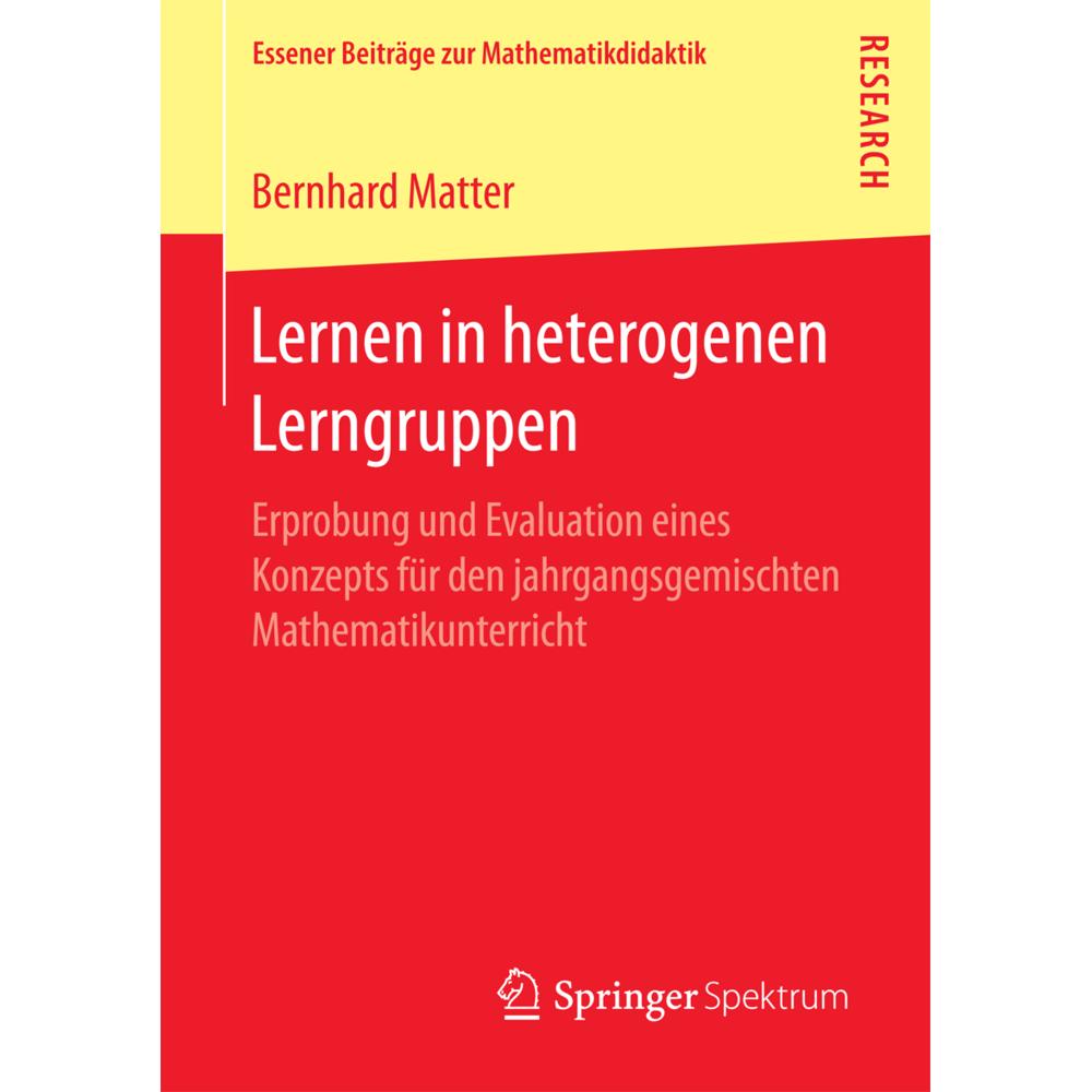 Lernen in heterogenen Lerngruppen, Schulbücher von Bernhard Matter