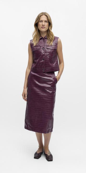 Actual product image Object PU Kroko Weste (36)