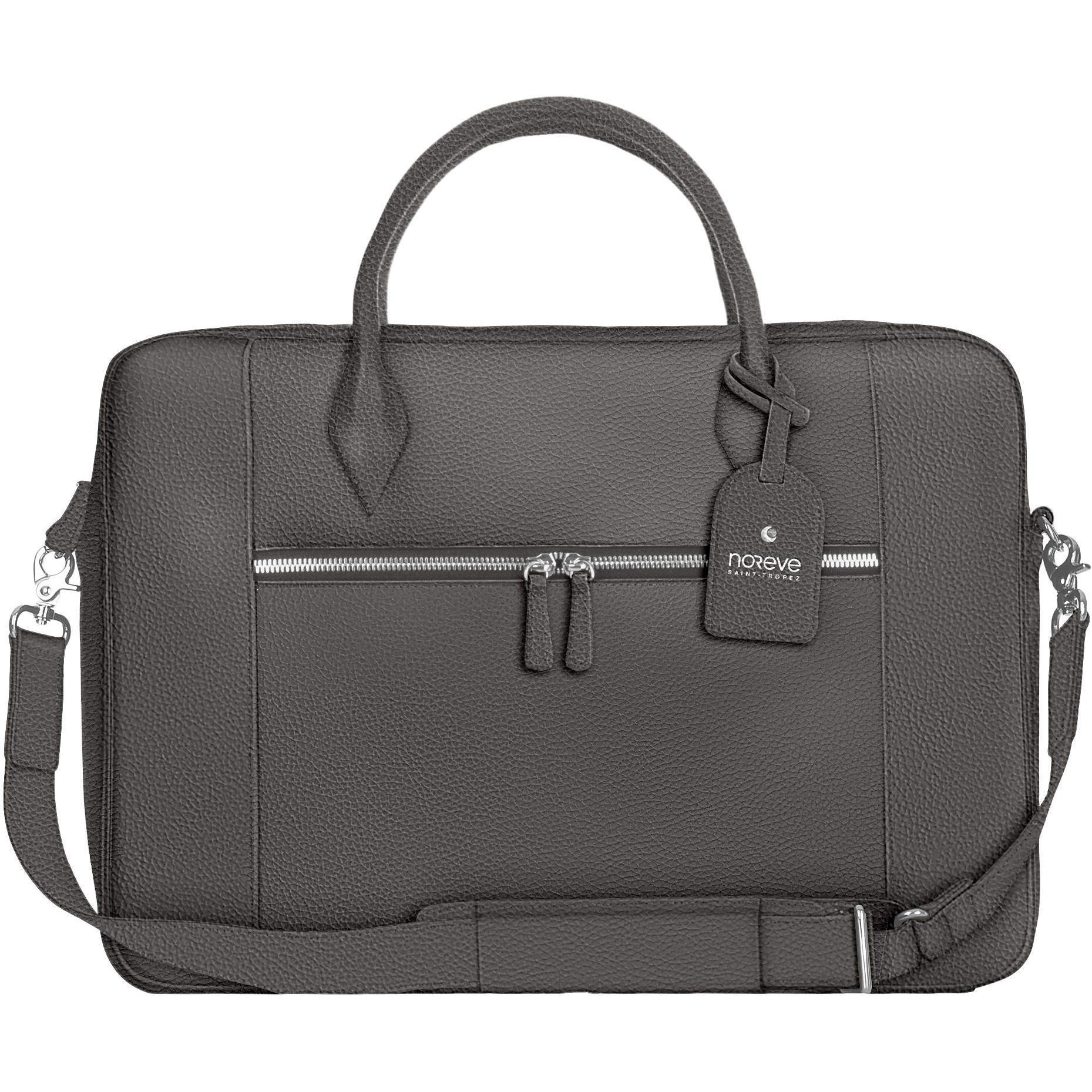 Noreve Lederschutzhülle (15"), Notebooktasche, Grau