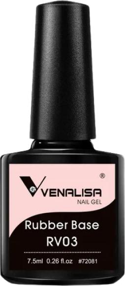 Produktbild Venalisa Rubber Base Coat UV/LED (hellrosa, Base Coat)