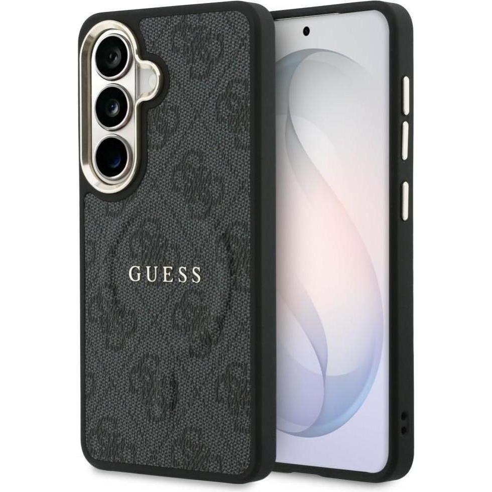 Guess - 4G Embossed Ring (GUHMS26SP4MSEGCK) - Samsung Galaxy S26 - Black (Samsung Galaxy S26), Cover smartphone, Nero