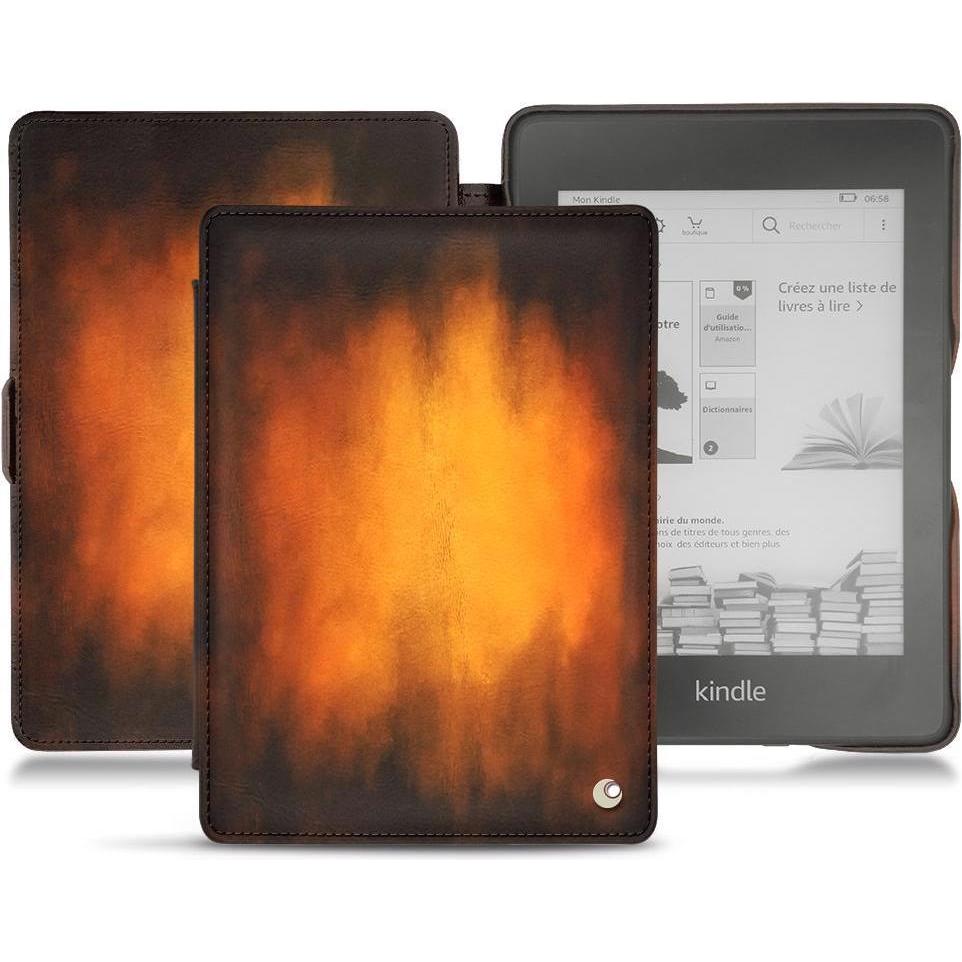 Thumbnail - Noreve Lederschutzhülle horizontal (Kindle Paperwhite 2018), Tablet Hülle, Violett