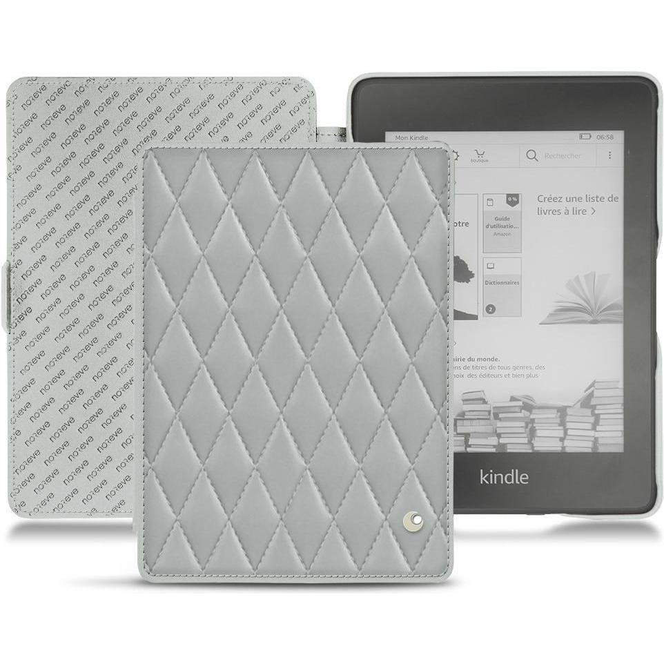 Thumbnail - Noreve Lederschutzhülle horizontal (Kindle Paperwhite 2018), Tablet Hülle, Grau