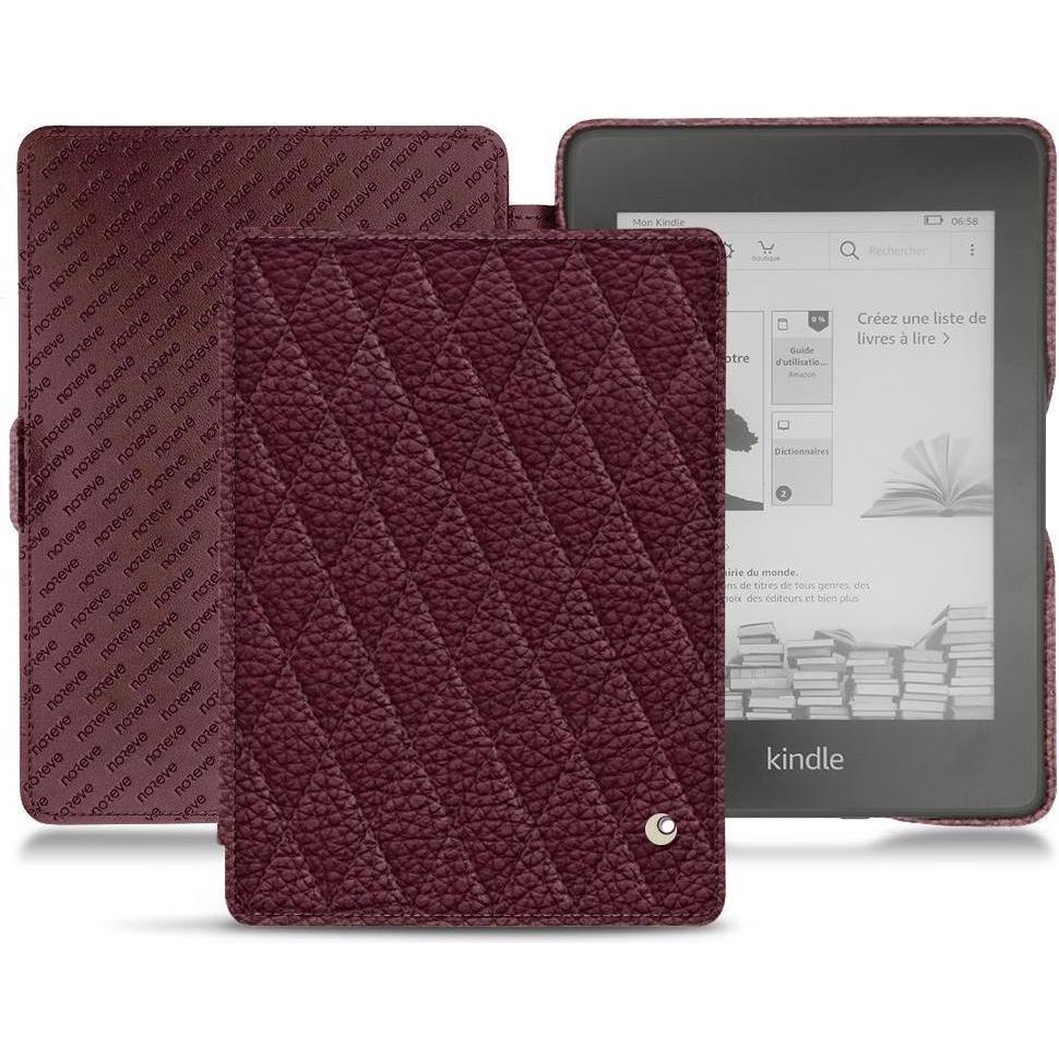 Thumbnail - Noreve Lederschutzhülle horizontal (Kindle Paperwhite 2018), Tablet Hülle, Violett