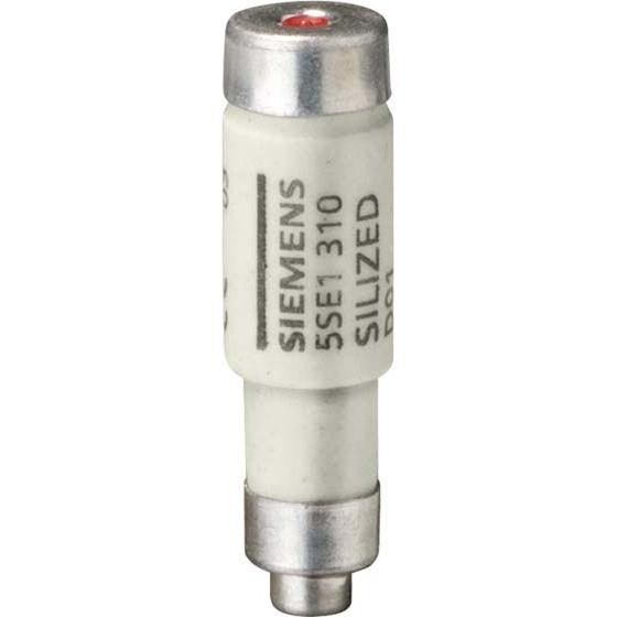 10x Siemens, Sicherung, SILIZED-Sicherungseinsatz GR.D01 16A 5SE1316 (Neozed-Sicherung, 16 A, Superträge)