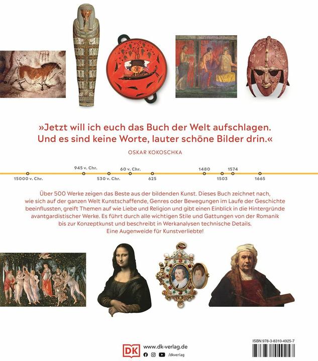 Actual product image Meilensteine der Kunst (German, Annerose Sieck, Carmen Söntgerath, Caroline Bugler, DK Publishing House, Iain Zaczek, Ian Chilvers, Jude Welton, Karin Hofmann, Lorrie Mack, 2024)