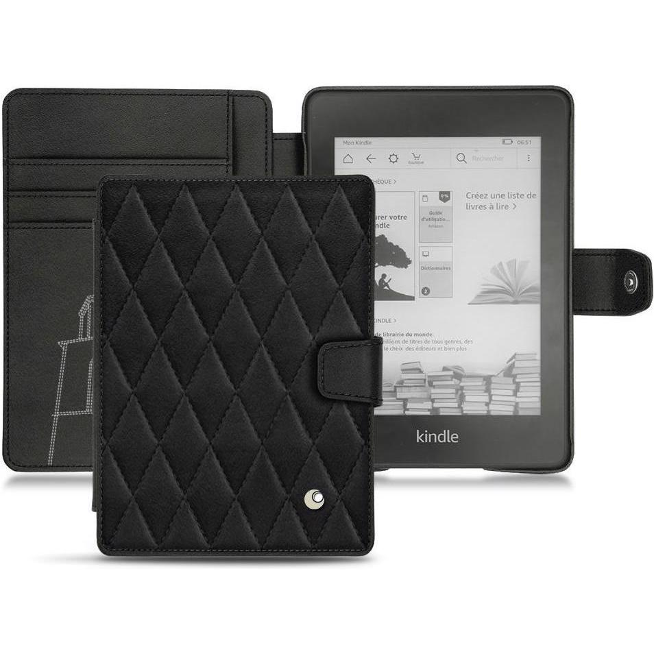 Thumbnail - Noreve Lederschutzhülle Wallet (Kindle Paperwhite 2018), eReader Zubehör, Schwarz