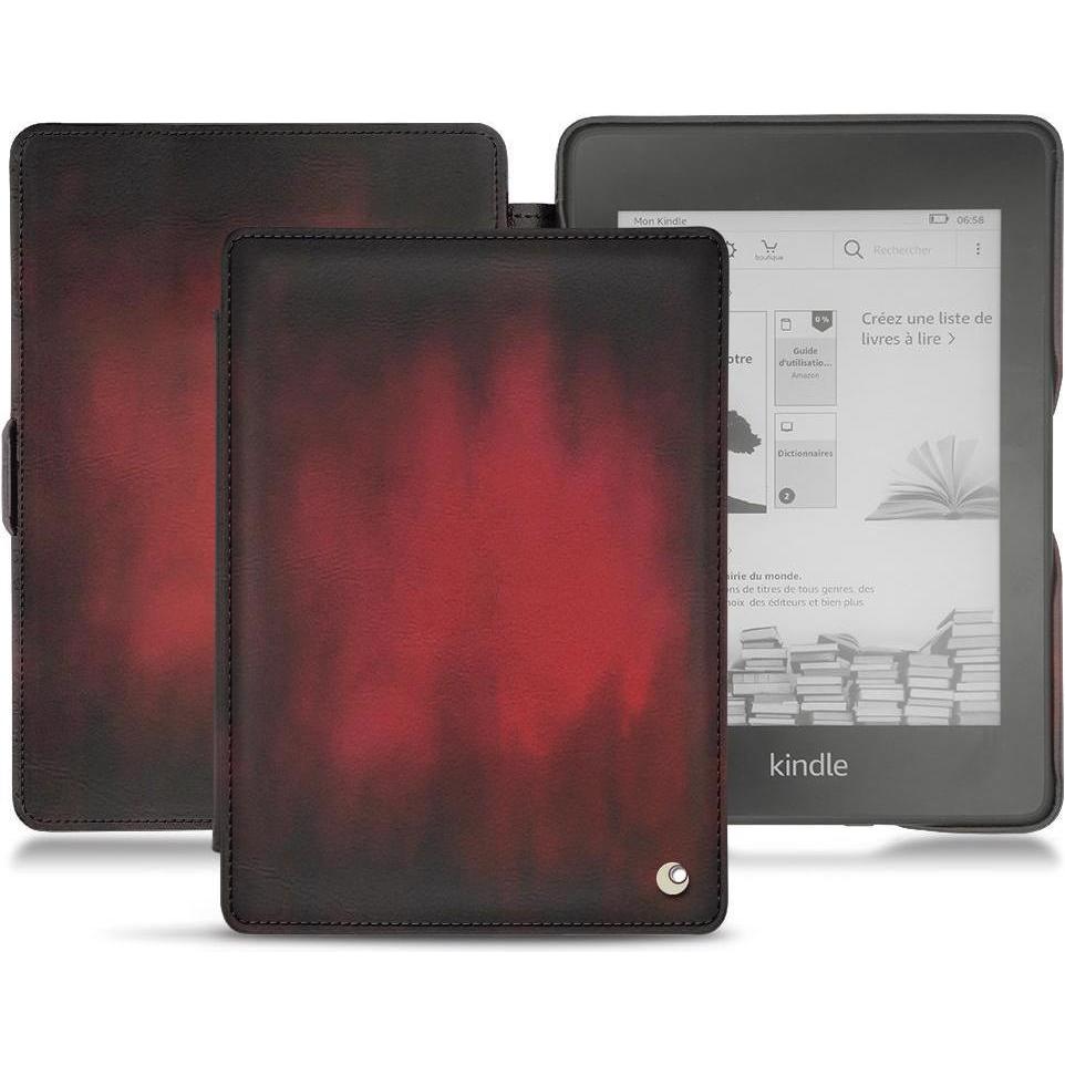 Thumbnail - Noreve Lederschutzhülle horizontal (Kindle Paperwhite 2018), Tablet Hülle, Rot