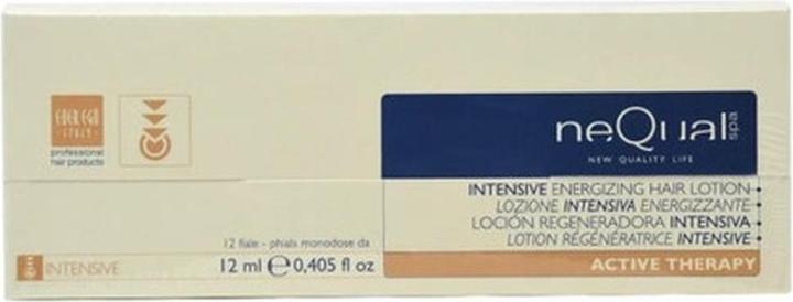 Ever Ego Italy Nequal Intensive Energizing Hair Lotion 12 Vials x 0.33 oz - Pack of 12