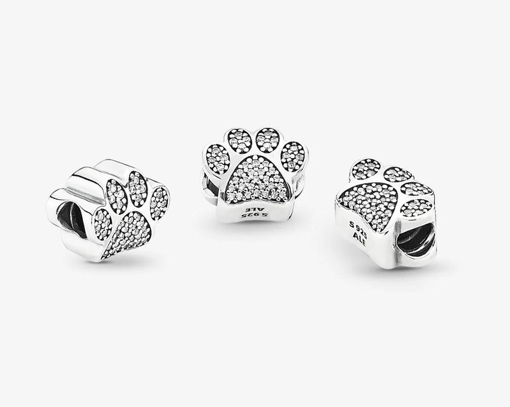 Actual product image Pandora little paw (Silver)