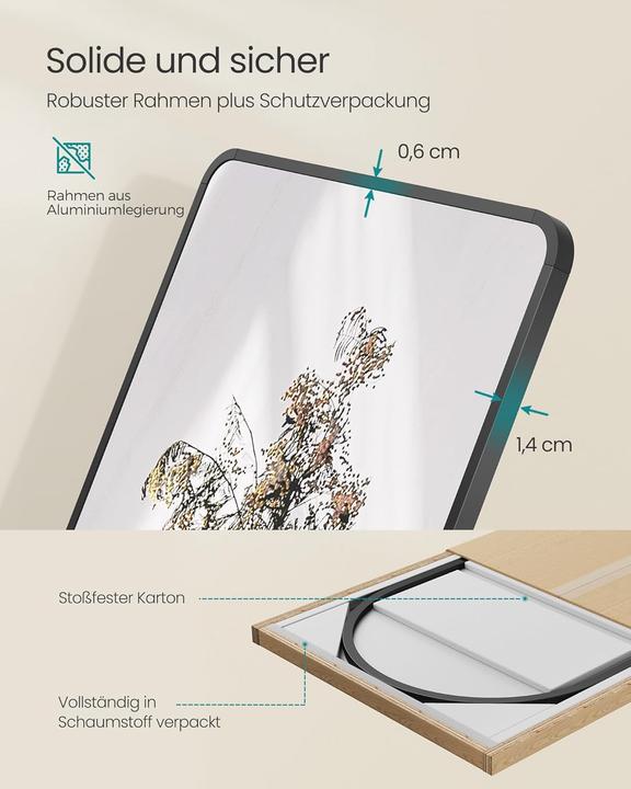 Immagine prodotto Songmics Standspiegel (40 x 150 cm)