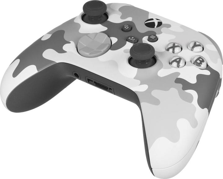 Actual product image Microsoft Xbox Wireless Controller - Arctic Camo (Special Edition) (PC, Xbox Series X, Xbox Series S, iOS, Android, Xbox One S)