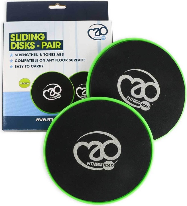 Produktbild Fitness Mad Gleitscheiben (2erPack) (1 x 10 kg)