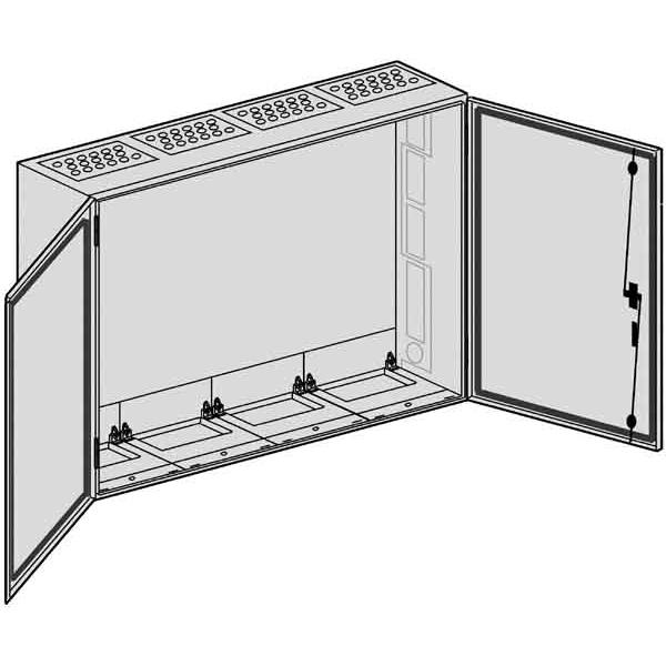 ABN, Verteilerschrank Zubehör, Wandgehäuse
