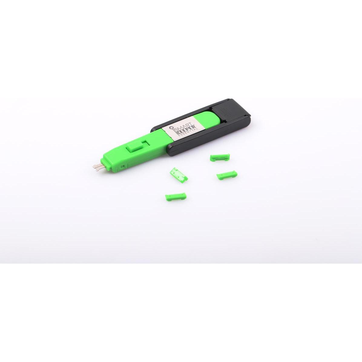Smart Keeper SmartKeeper Mini "Mini-HDMI Port" Blocker grün 4 Stk.+Key, Sicurezza notebook, Verde