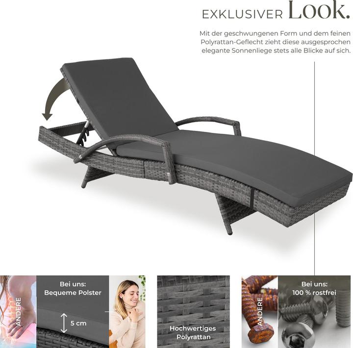 Actual product image tectake Océane (190 cm)