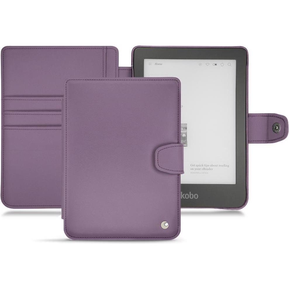 Noreve Lederschutzhülle Wallet (Clara HD), eReader Zubehör, Violett