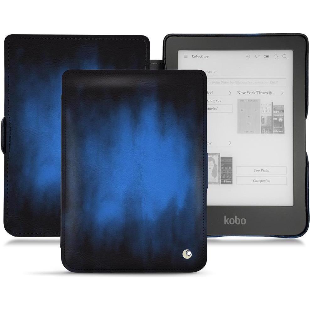 Thumbnail - Noreve Lederschutzhülle horizontal (Clara HD), Tablet Hülle, Blau