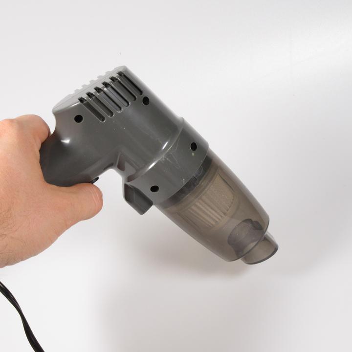 Image du produit PhoneLook Mini aspirateur pour véhicule 12V avec différents embouts et prise pour allume-cigare 100W