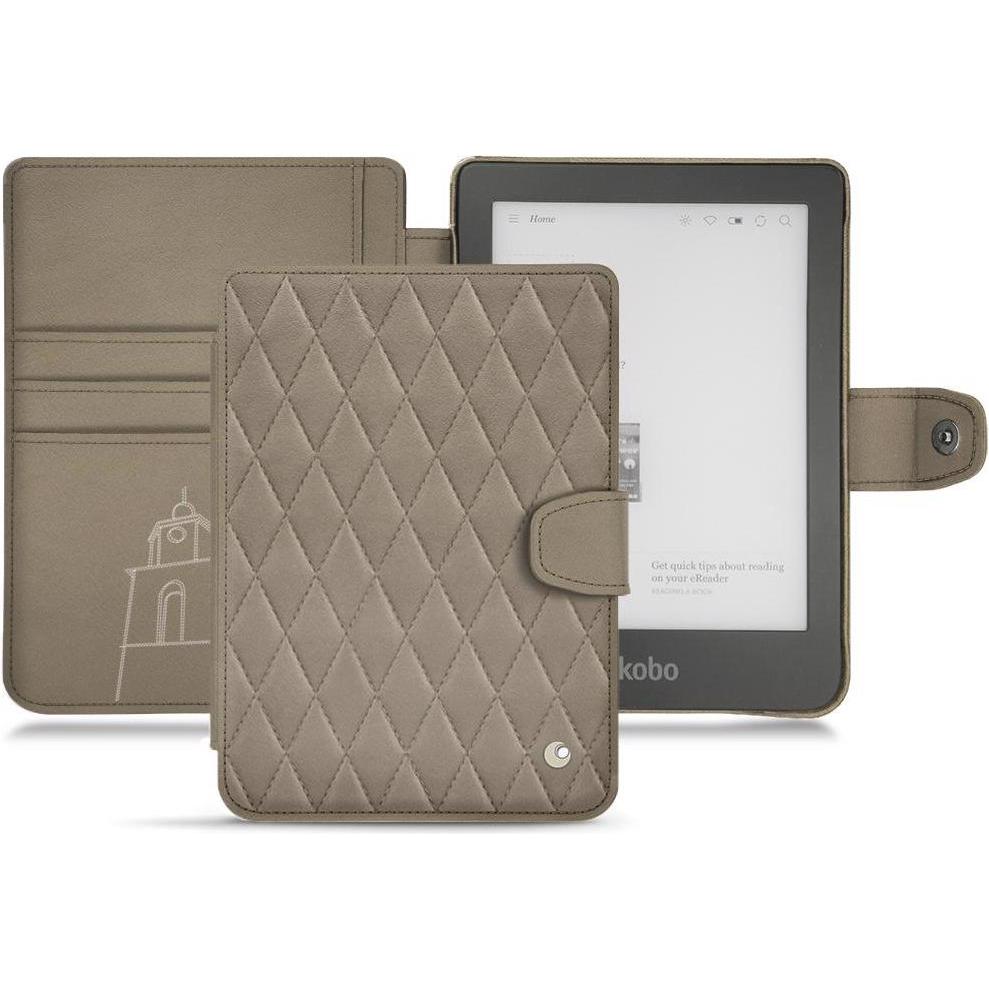 Noreve Lederschutzhülle Wallet (Clara HD), eReader Zubehör, Beige