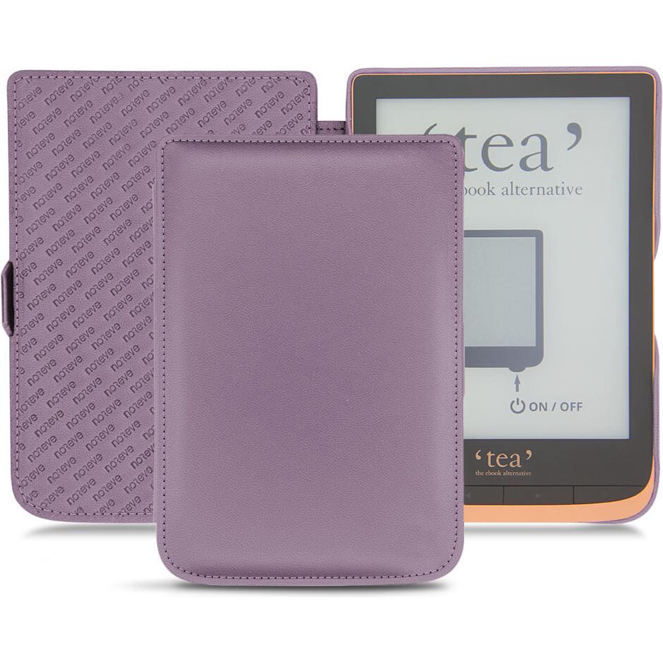 Noreve Lederschutzhülle horizontal (Touch HD Plus), Tablet Hülle, Violett