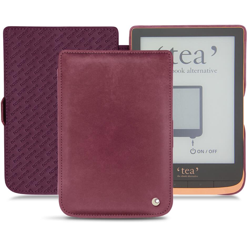 Noreve Lederschutzhülle horizontal (Touch HD Plus), Tablet Hülle, Violett