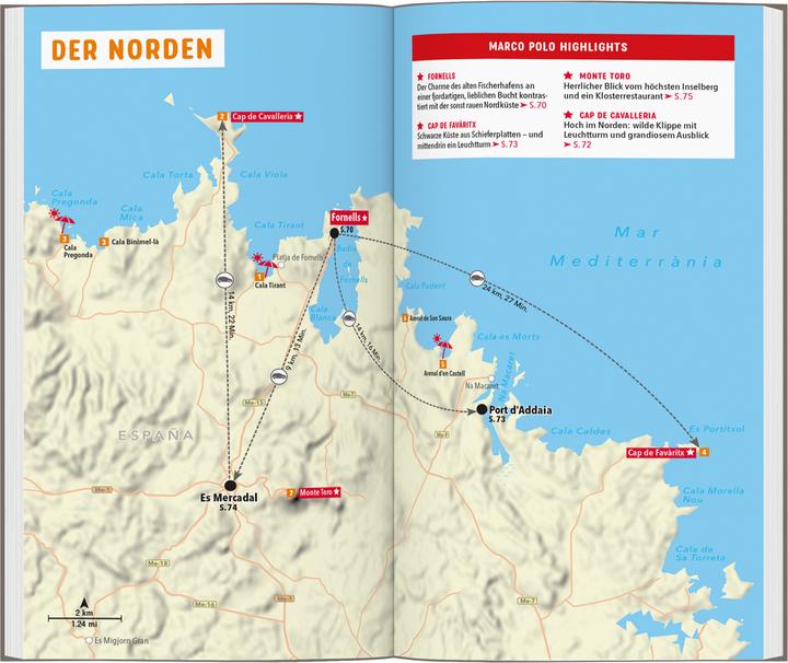 Image du produit Reiseführer Menorca (Allemand, Izabella Gawin, Jörg Dörpinghaus, 2024)