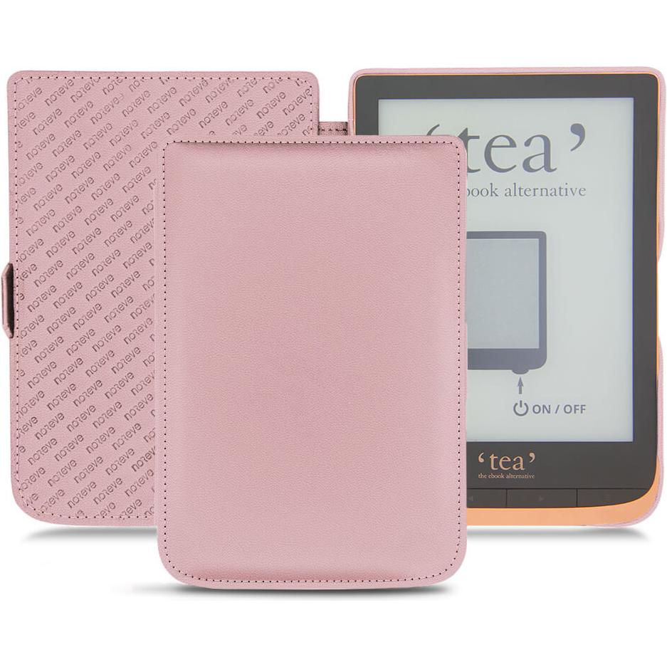 Noreve Lederschutzhülle horizontal (Touch HD Plus), Tablet Hülle, Rosa
