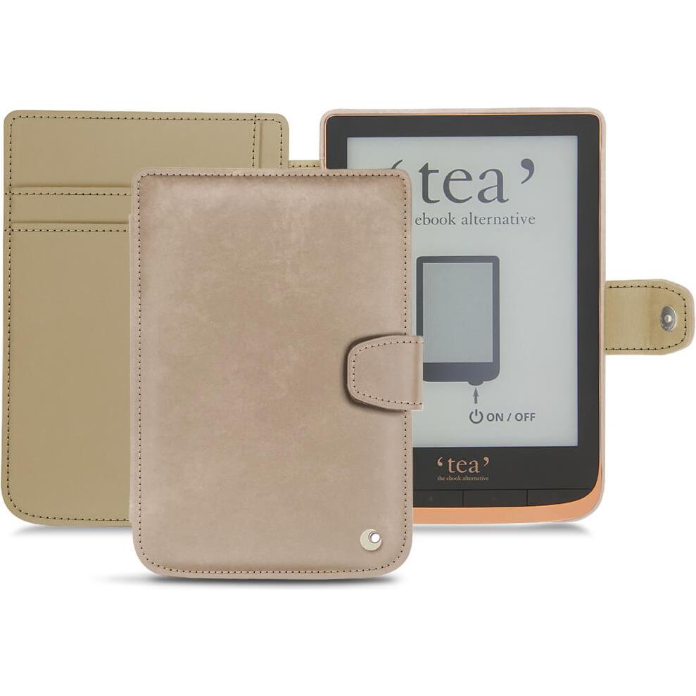 Noreve Lederschutzhülle Wallet (Touch HD 3), eReader Zubehör, Beige