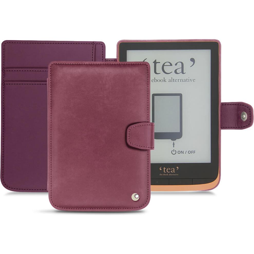 Noreve Lederschutzhülle Wallet (Touch HD 3), eReader Zubehör, Violett