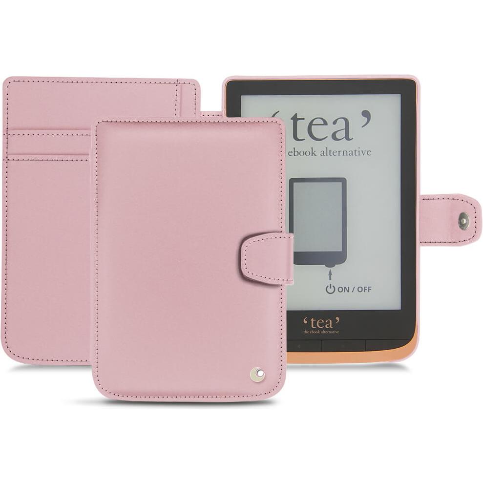 Noreve Lederschutzhülle Wallet (Touch HD 3), eReader Zubehör, Rosa