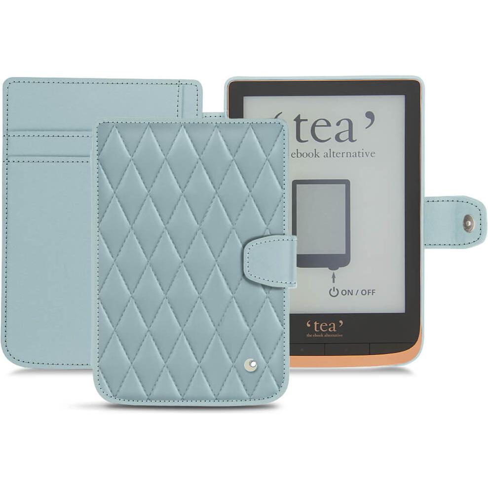 Noreve Lederschutzhülle Wallet (Touch HD 3), eReader Zubehör, Blau