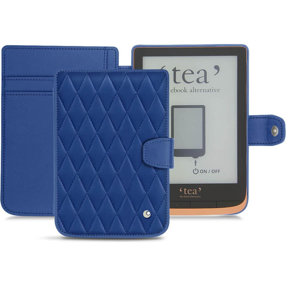 Noreve Lederschutzhülle Wallet (Touch HD 3), eReader Zubehör, Blau