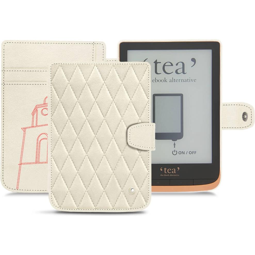 Noreve Lederschutzhülle Wallet (Touch HD 3), eReader Zubehör, Weiss