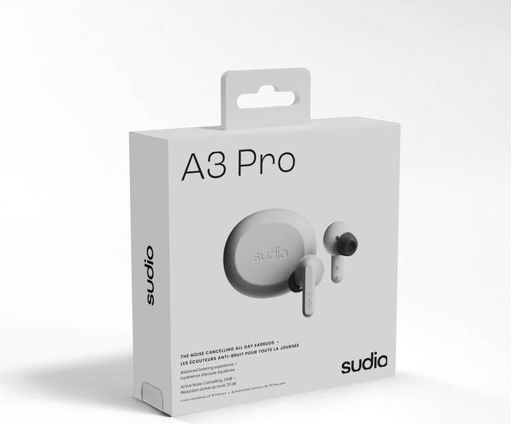 Image du produit Sudio A3 Pro White (ANC, 25 h, Sans fil)