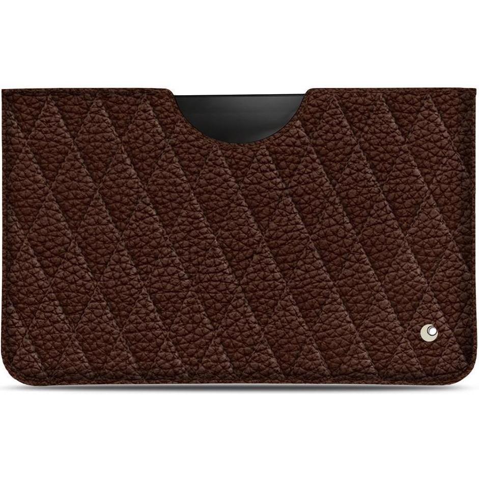 Noreve Lederschutzhülle (Galaxy Tab S4 10.5 (2018)), Tablet Hülle, Braun